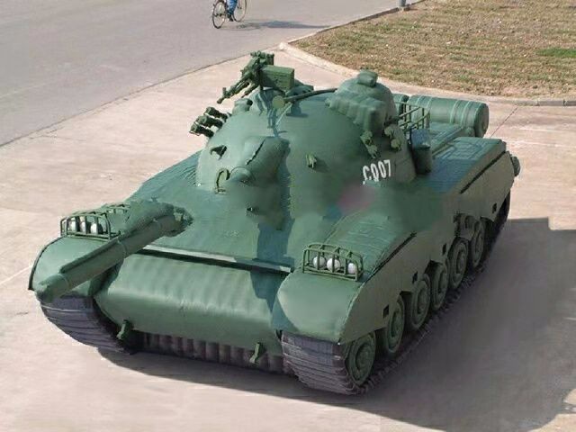 玉州军用充气坦克车